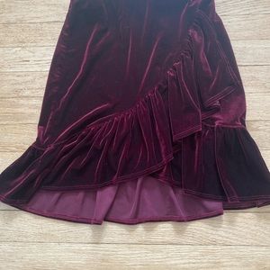 Urban Outfitters Velvet Skirt